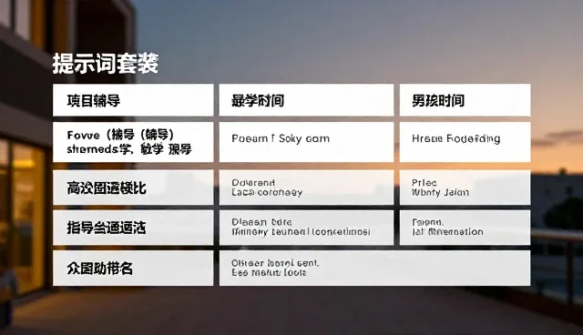 提示词优化技术如何影响设计从业者的工作效率